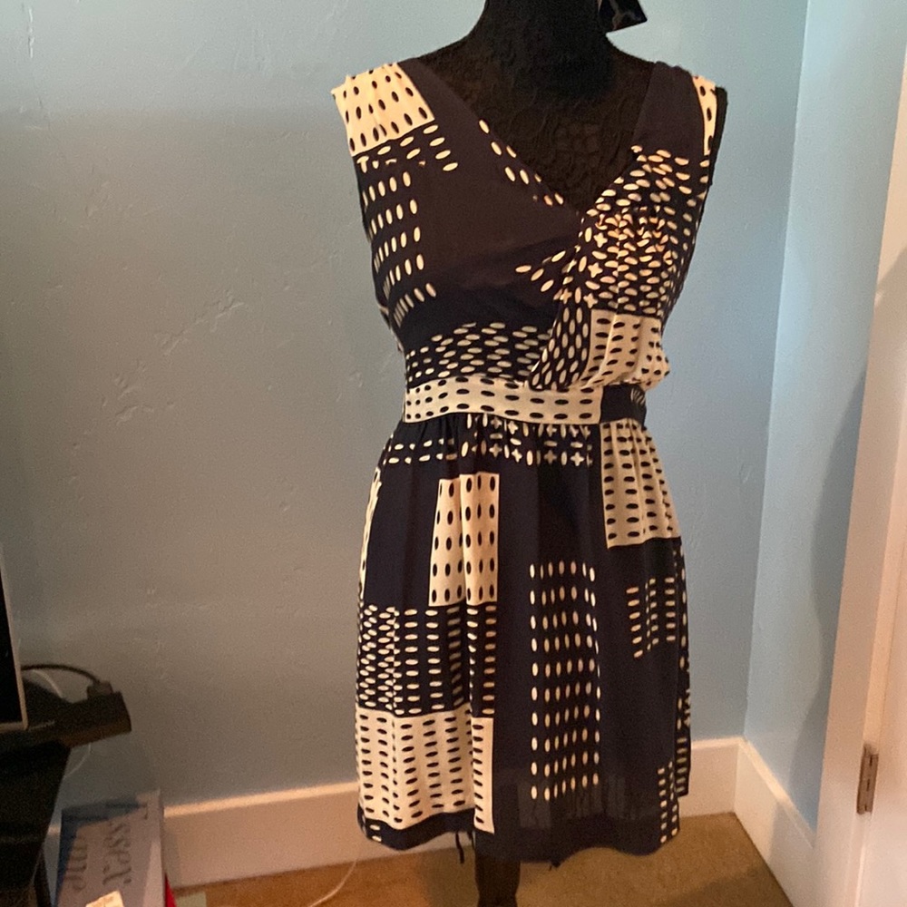 Beautiful Leifsdottir silk dress- size 6, worn once- bought at Anthropologie